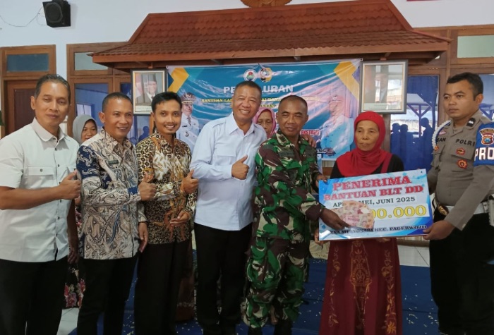 Penyaluran BLT DD Desa Mulyosari tepat sasaran