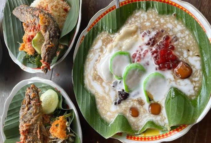 Warung di Tulungagung ini membuat kuliner jadul jadi bernuansa sultan