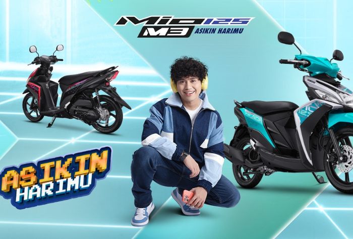 Yamaha Mio M3 tampil lebih