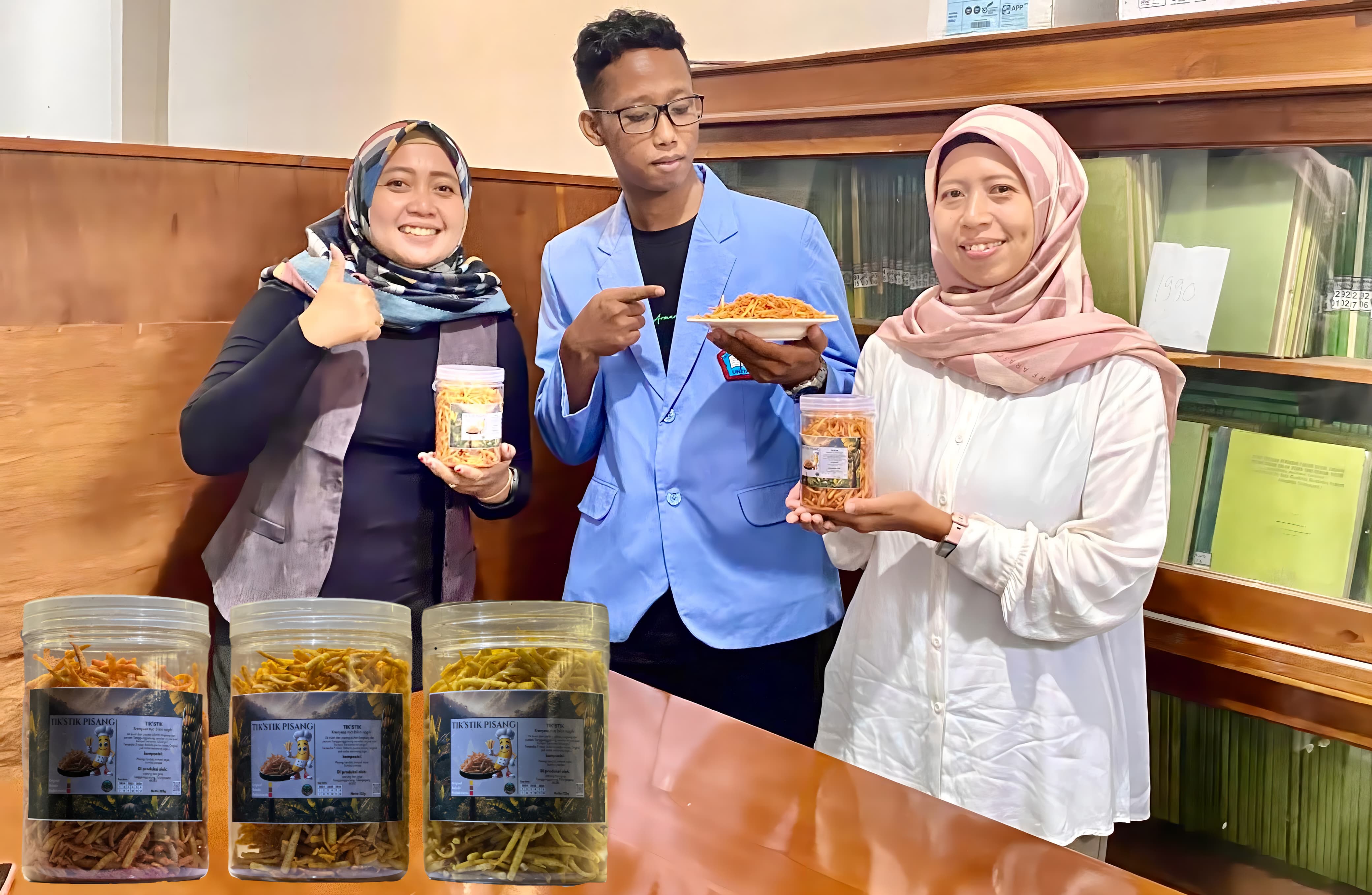 Manfaatkan hasil pisang yang melimpah, Mahasiswa Universitas Tulungagung ini ciptakan inovasi kuliner