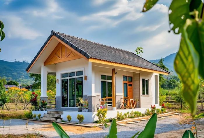 Desain rumah minimalis di Tulungagung, Budget Pembangunan Tak Sampai Rp 100 Juta