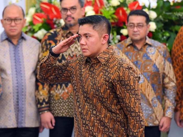 Sekretaris Kabinet Letkol Teddy Indra Wijaya.