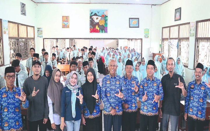 MTsN 7 Tulungagung menggelar pelatihan dan pendidikan latihan (diklat) jurnalistik bagi siswa-siswinya pada Selasa (17/6/2025).