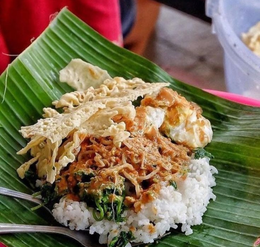 tips membeli nasi pecel yang enak di Tulungagung
