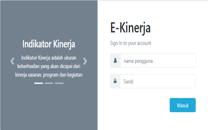Sistem e-Kinerja Tulungagung, sebuah platform digital untuk mencatat, memantau, dan mengevaluasi kinerja pegawai secara transparan dan real-time.