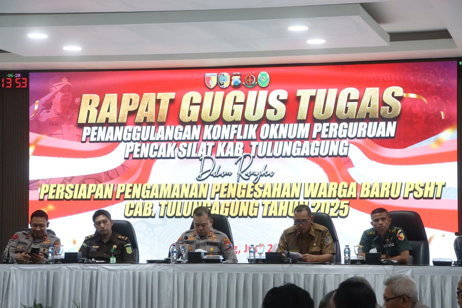 Polres Tulungagung membentuk Gugus Tugas Penanggulangan Konflik Oknum Perguruan Silat.