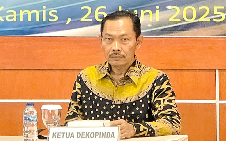 Ketua Dewan Koperasi Indonesia Daerah (Dekopinda) Kabupaten Tulungagung, Nyadin.