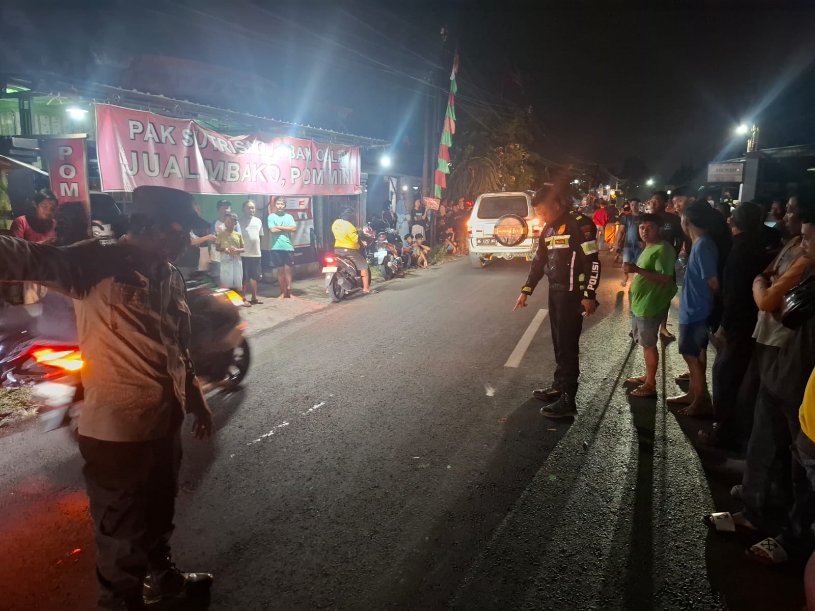 Kecelakaan lalu lintas kembali terjadi di wilayah Tulungagung. Kali ini di jalan raya Wajak Lor, Kecamatan Boyolangu.
