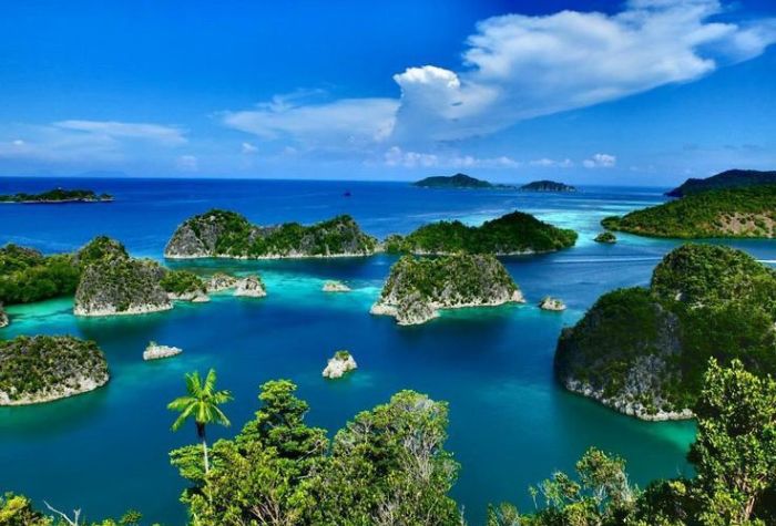 Ilustrasi pulau-pulau