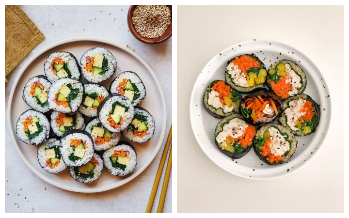 Bagi pecinta kuliner Asia, sushi dan gimbap mungkin sudah tak asing di telinga. Kedua makanan ini sama-sama berupa nasi gulung dengan isian yang dibungkus rumput laut, sehingga kerap kali disangka sam
