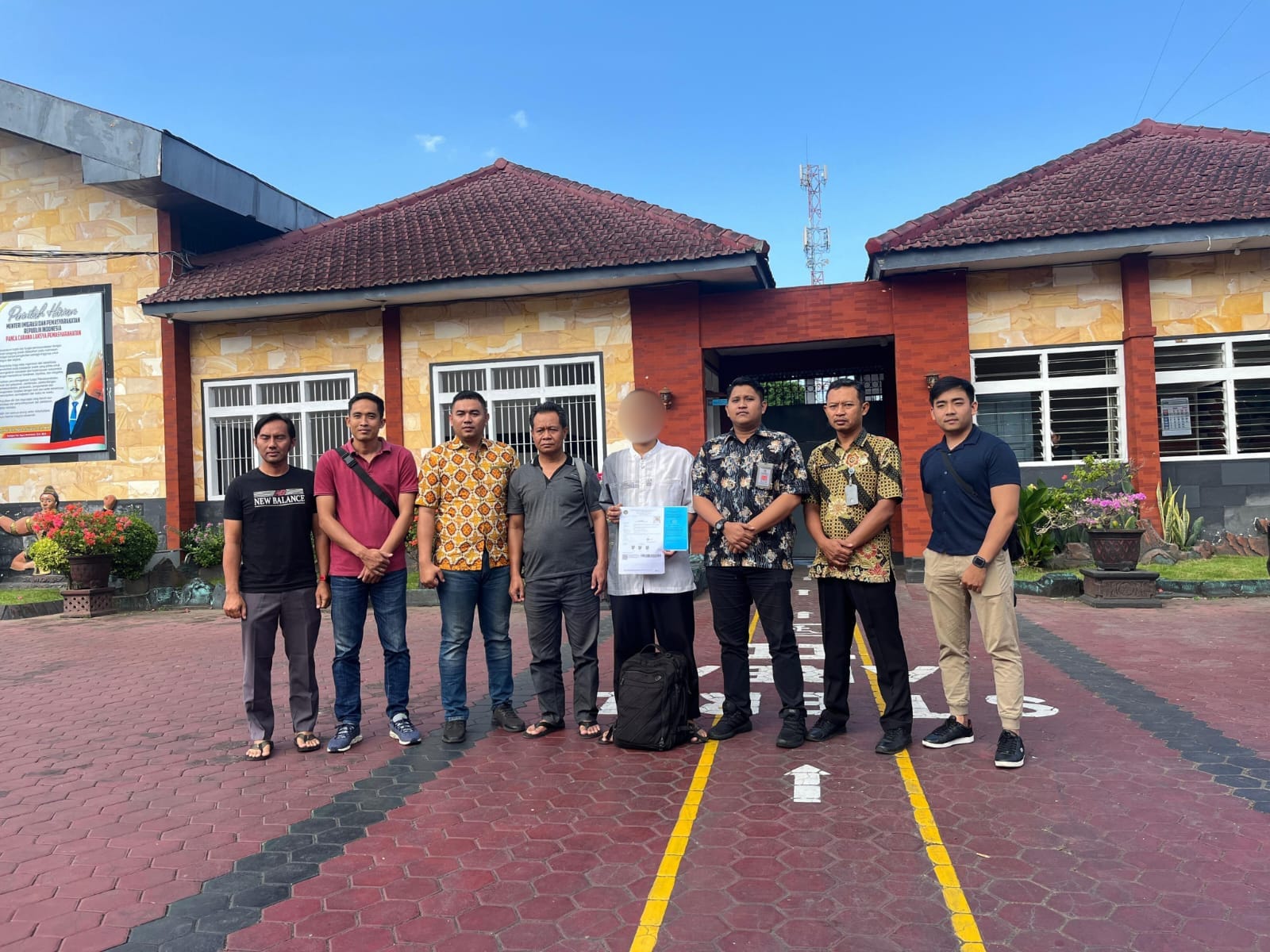 Lapas Kelas IIB Tulungagung kembali membebaskan salah satu narapidana tindak pidana terorisme (napiter), Jumat (18/7/2025).