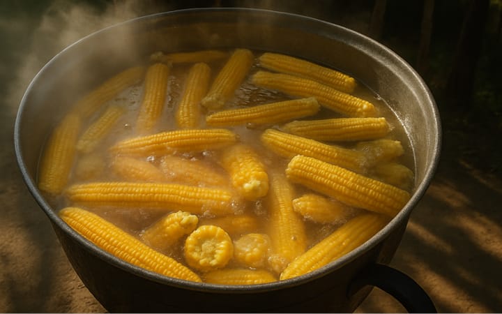 Banyak yang menganggap air rebusan jagung hanyalah limbah dapur dan langsung dibuang begitu saja.