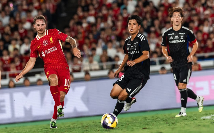 Liverpool meraih kemenangan 3&ndash;1 atas Yokohama F. Marinos dalam laga persahabatan bertajuk J.League World Challenge 2025