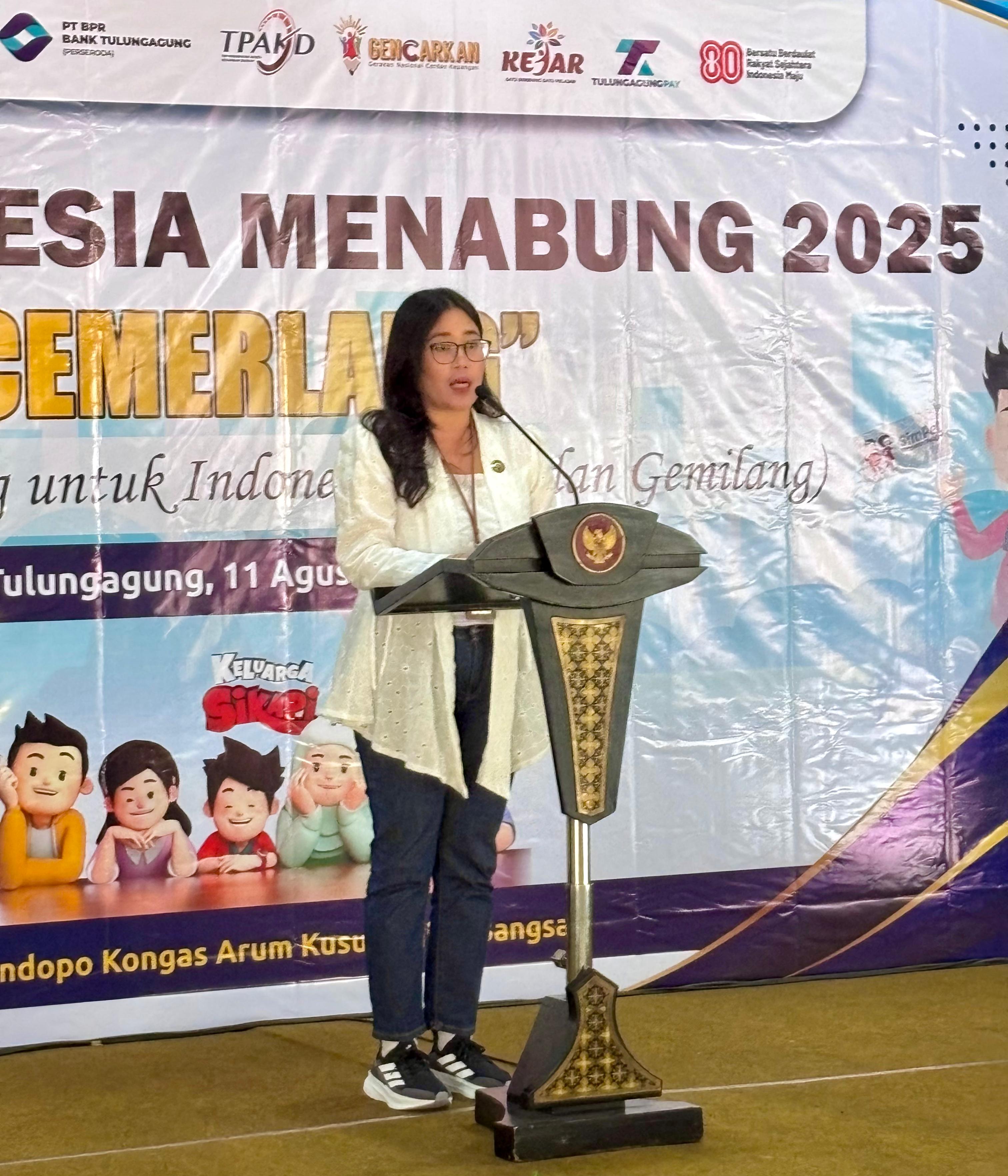 OJK Kediri dan Pemkab Tulungagung peringati Hari Indonesia Menabung 2025.