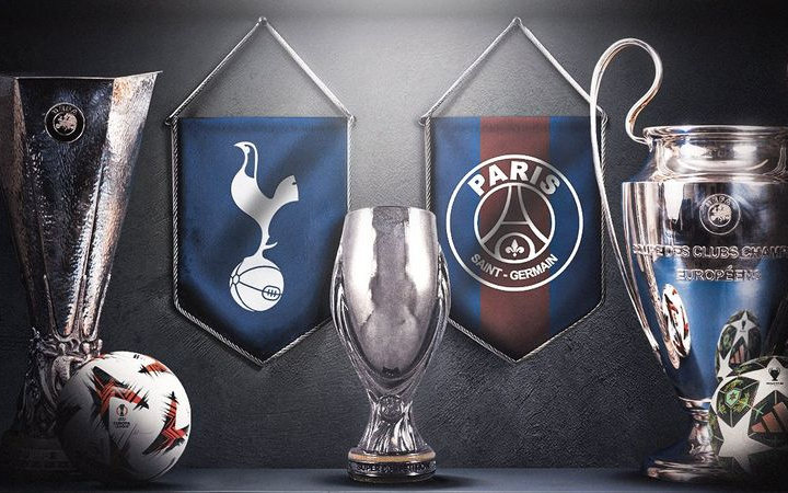 PSG vs Tottenham akan memperebutkan  trofi UEFA Super Cup 2025 di Udine malam ini.