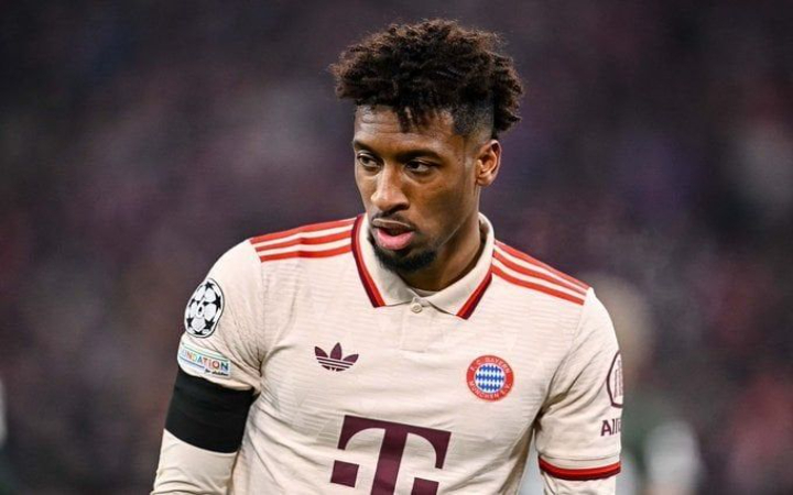 Kingsley Coman resmi tinggalkan Bayern Munchen dan bergabung dengan Al Nassr, siap memulai petualangan baru di Liga Arab Saudi.