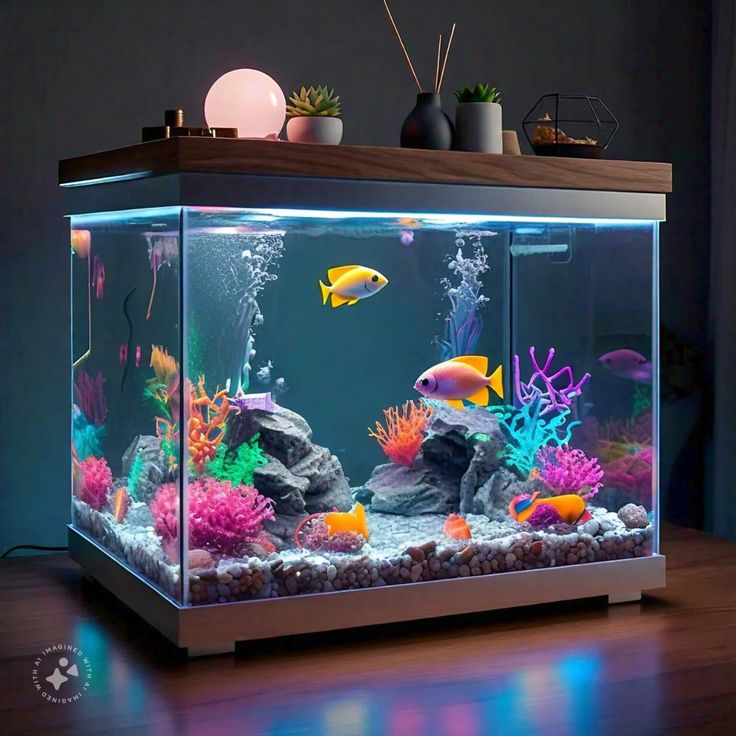 Memelihara ikan hias punya beberapa manfaat.(pinterest.com/lynnanncruz)