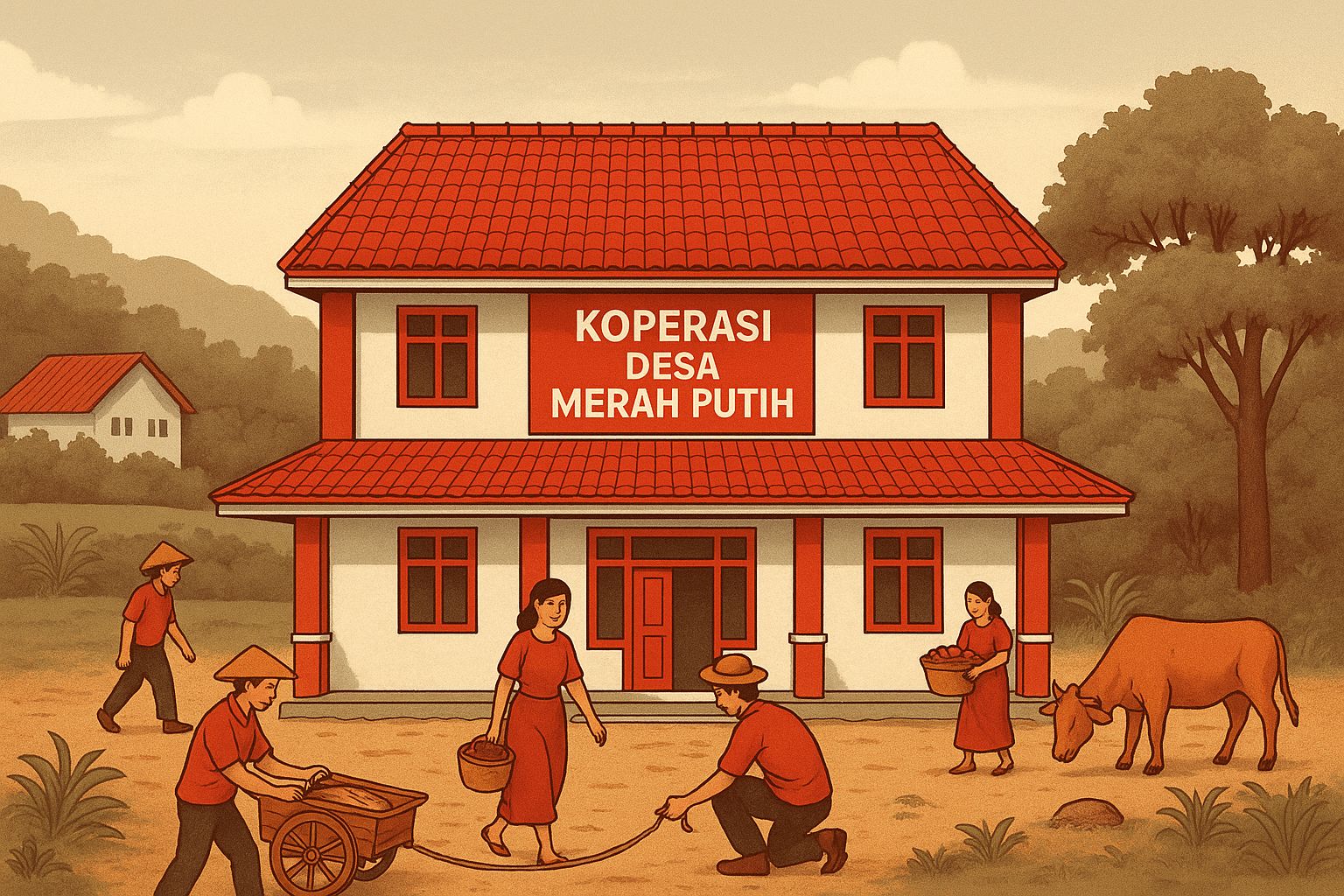 KDMP masih membuat desa mengalami kebingungan modal dan bidang usaha.