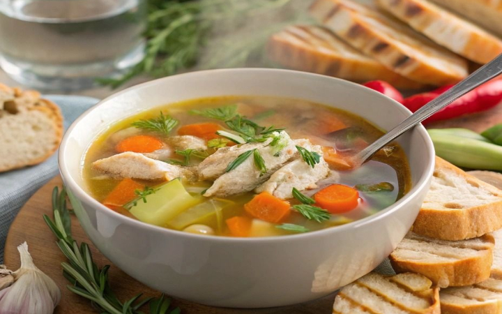 Lagi kedinginan? Hangatkan tubuh dan hati dengan comfort food favorit seperti sup ayam, bakso, bubur, hingga wedang jahe. Nikmatnya bikin cuaca dingin terasa lebih bersahabat.
