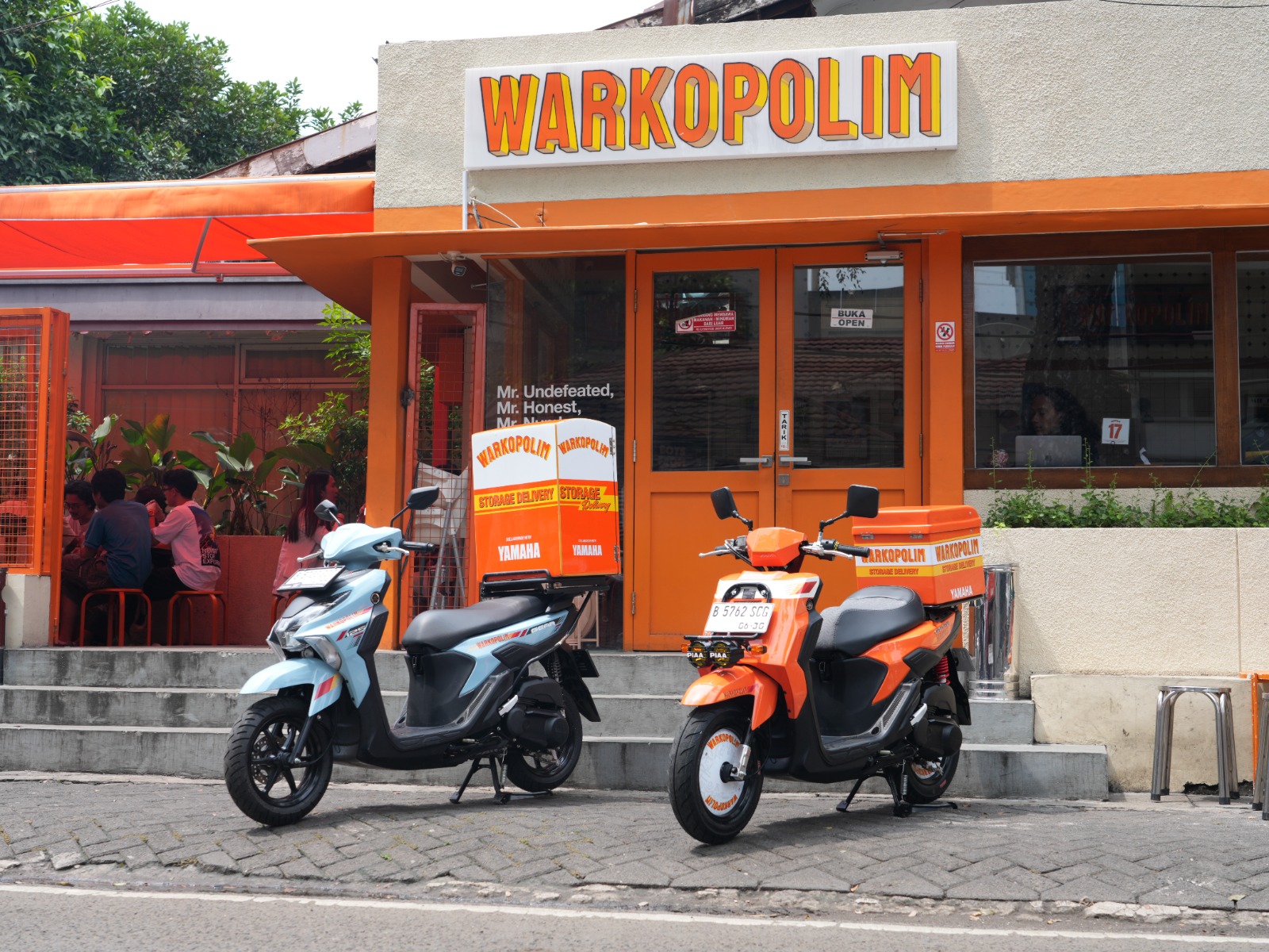 Modifikasi GEAR ULTIMA milik Warkopolim.