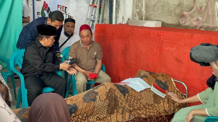 suasana rumah duka affan kurniawan