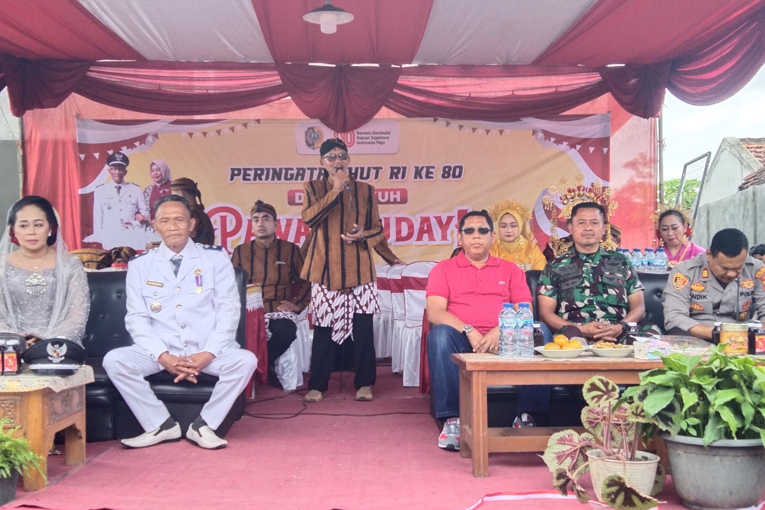 Forkopimcam Gondang turut menyaksikan Dukuh Culture Carnival 2025.