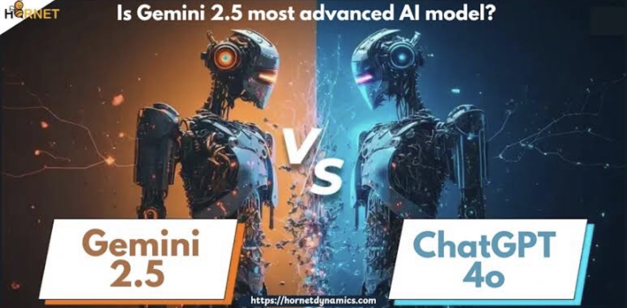 Google meluncurkan Gemini AI 2.5, model kecerdasan buatan terbaru yang langsung dibandingkan dengan ChatGPT-4o milik OpenAI. (Hornet Dynamics)