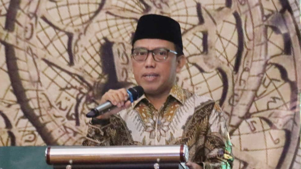Direktur Urusan Agama Islam dan Bina Syariah Arsad Hidayat. (KEMENAG)