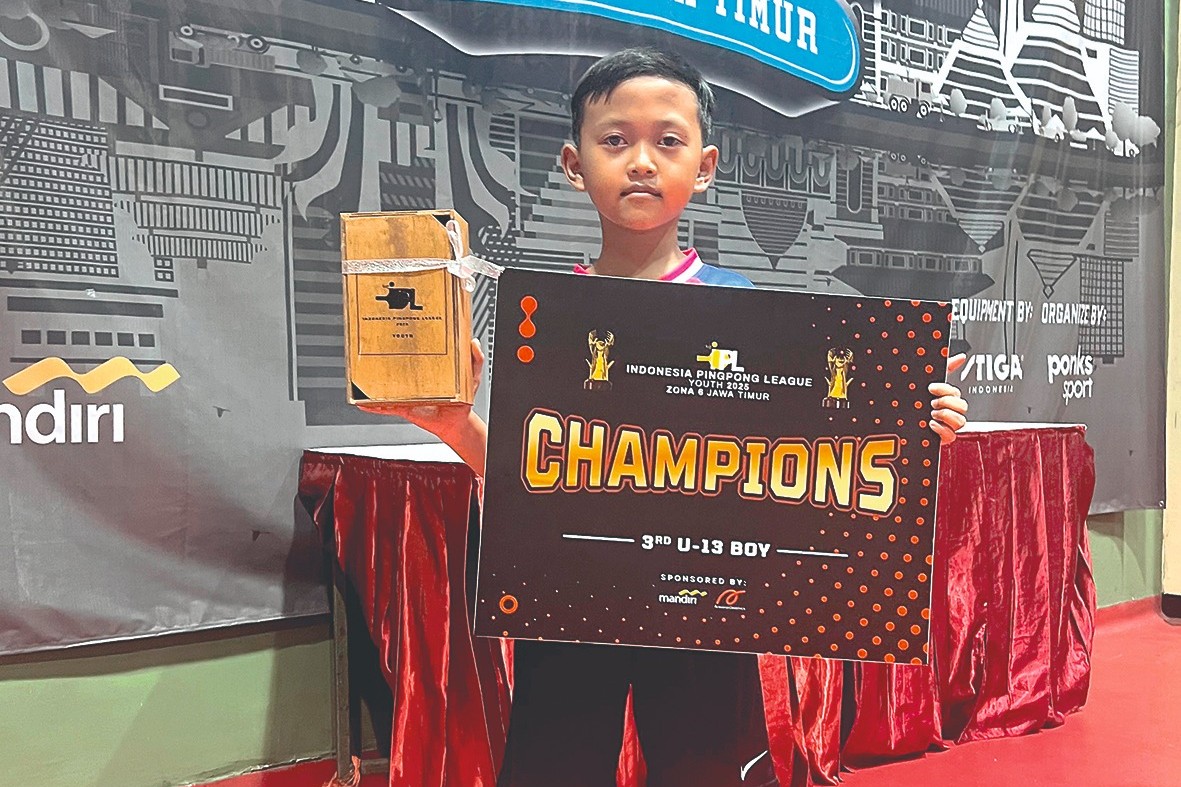 Alfa Noor Kholiq bertanding di salah satu ajang kejuaraan beberapa waktu lalu.