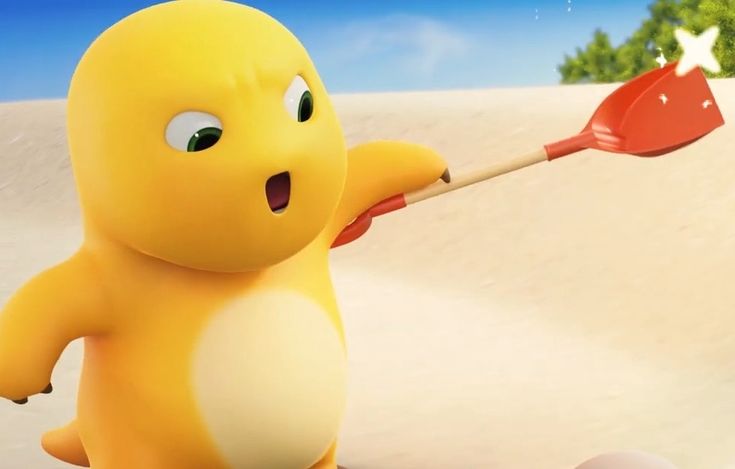 nailong dino kuning menggemaskan
