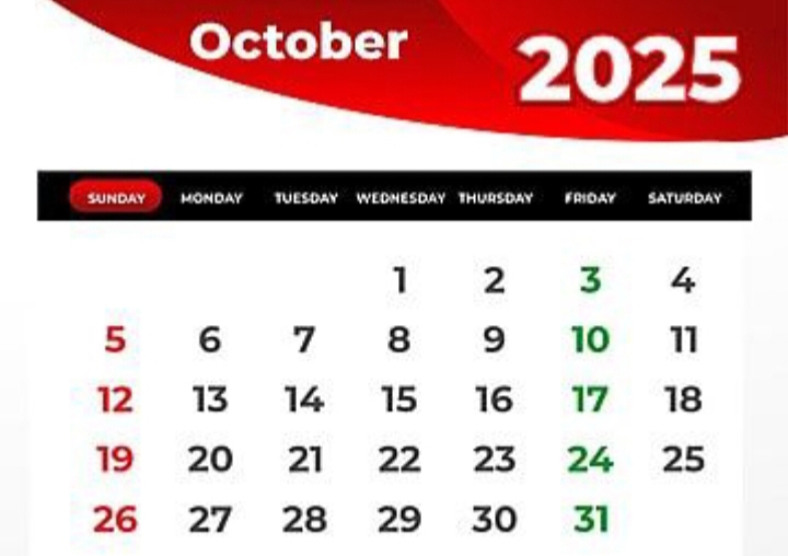 Oktober 2025 ternyata tidak ada long weekend! Tidak ada libur nasional atau cuti bersama di bulan ini.