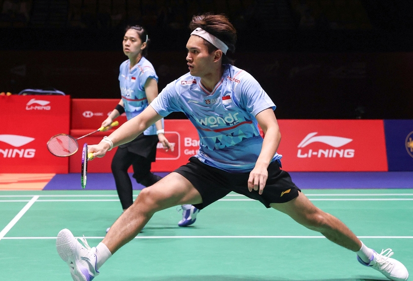 Adnan Indah gagal melangkah ke Final Hong  Kong Open 2025. (PBSI)