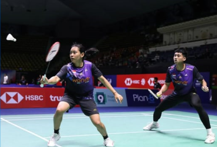 Marwan Faza/Aisyah Salsabila sukses juara Vietnam Open 2025 di Ho Chi Minh usai kalahkan wakil China Liao Pin Yi/Tang Rui Zhi(instagram/badminton.ina)