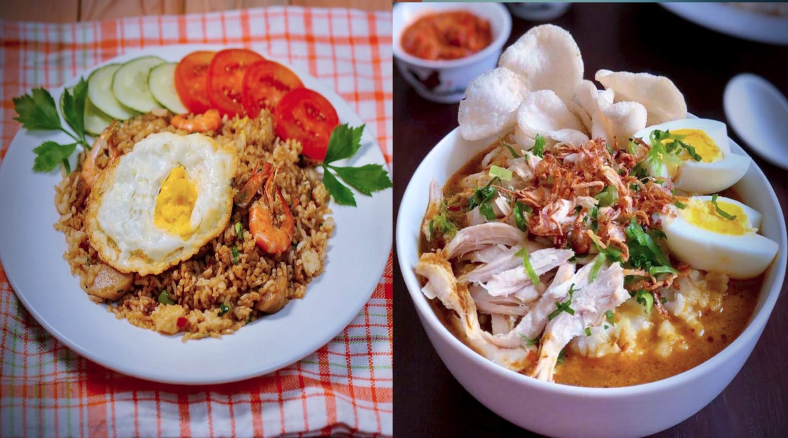 nasi goreng&bubur ayam