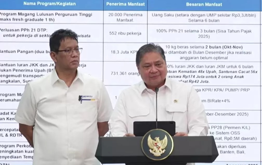 &ldquo;Pemerintah bebaskan pajak karyawan bergaji di bawah Rp10 juta, bantu daya beli dan dukung pemulihan ekonomi nasional.(jambione.com)