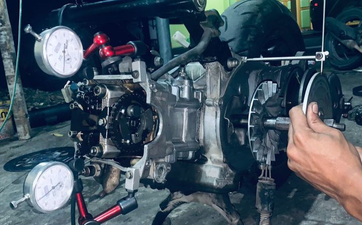Mesin motor yang terdengar kasar saat digunakan tentu membuat pengendara tidak nyaman.