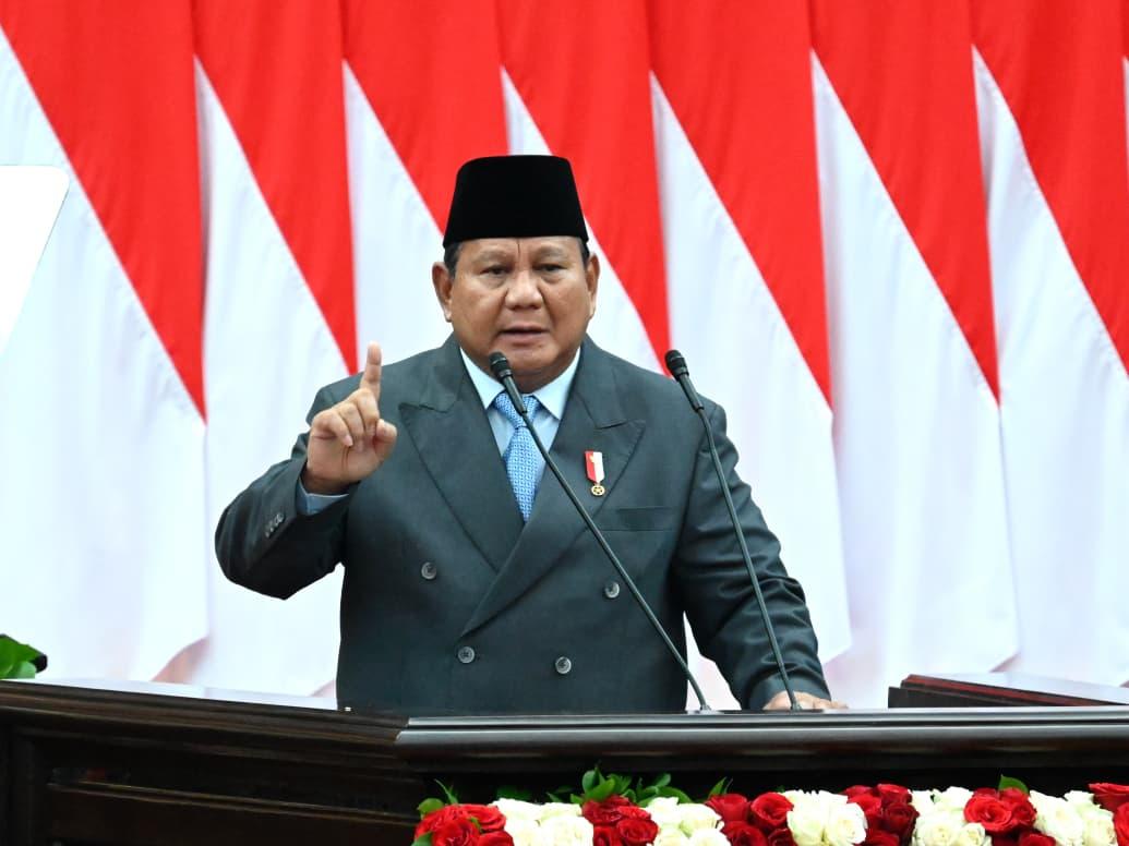 Presiden Prabowo Subianto. (Setneg.go.id)