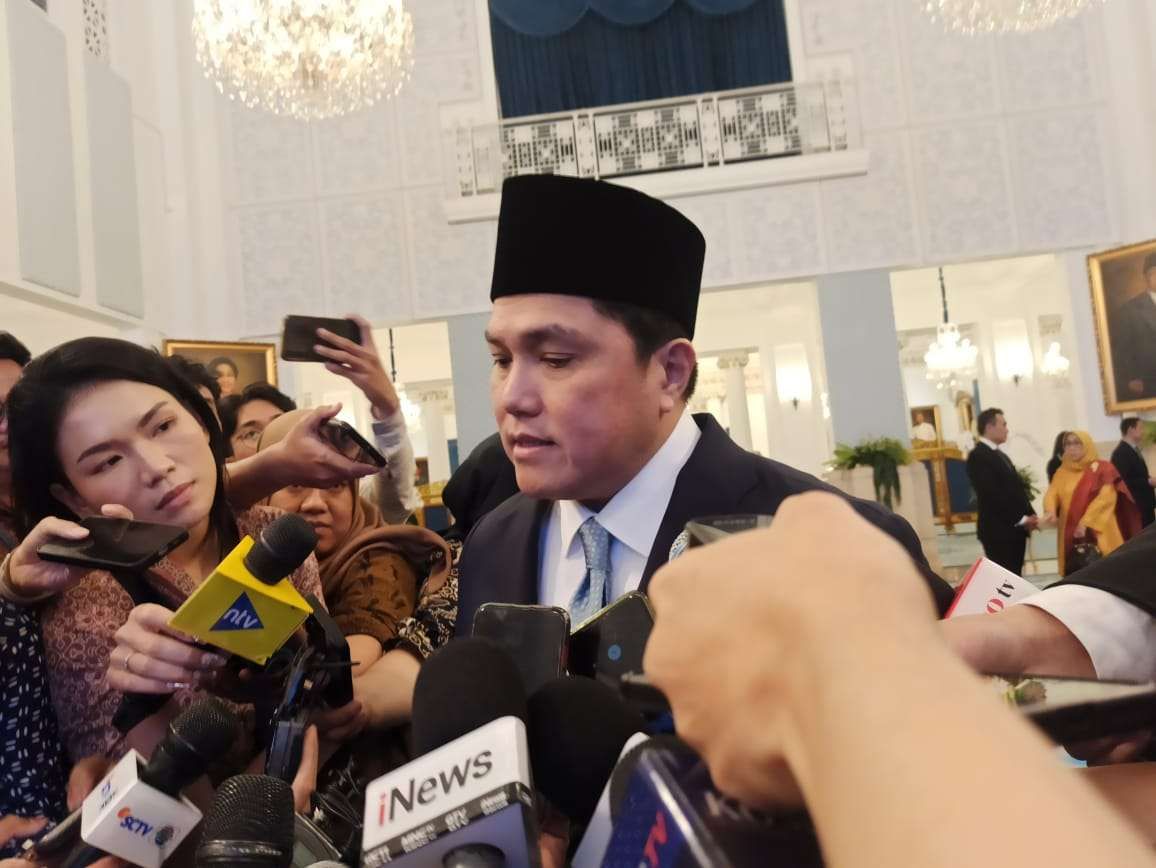 Erick Thohir menegaskan siap mundur dari posisi Ketua Umum PSSI jika FIFA menuntut demikian. (RRI)