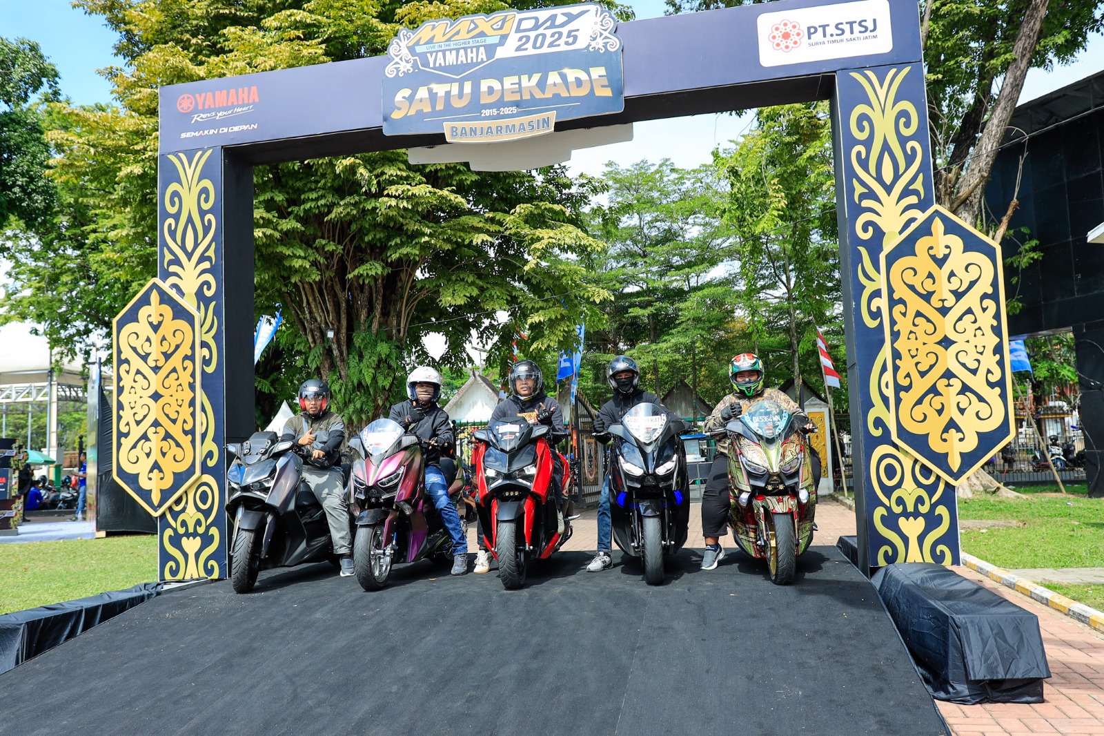 Event MAXI Yamaha Day 2025 di Banjarmasin.