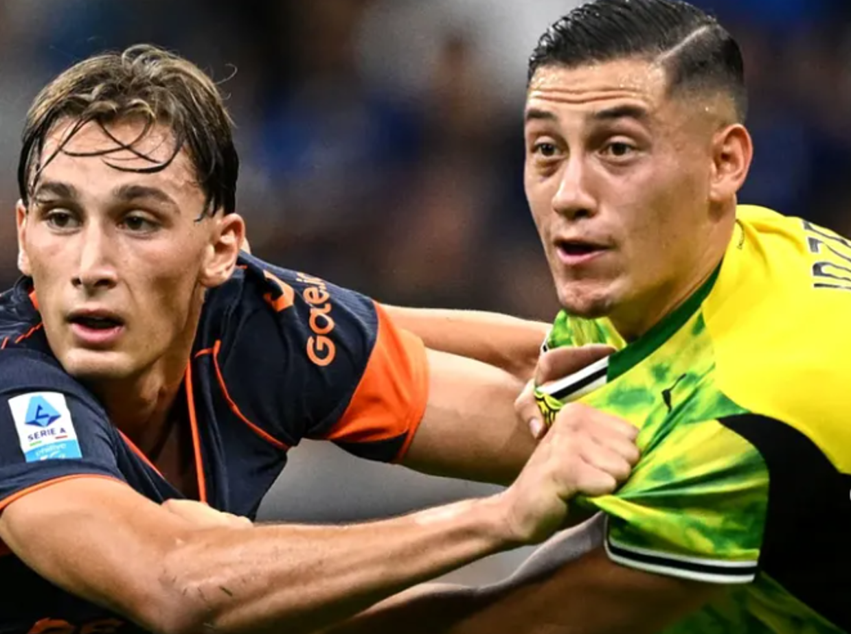 Jay Idzes sedang menahan pemain intermilan (instagram)