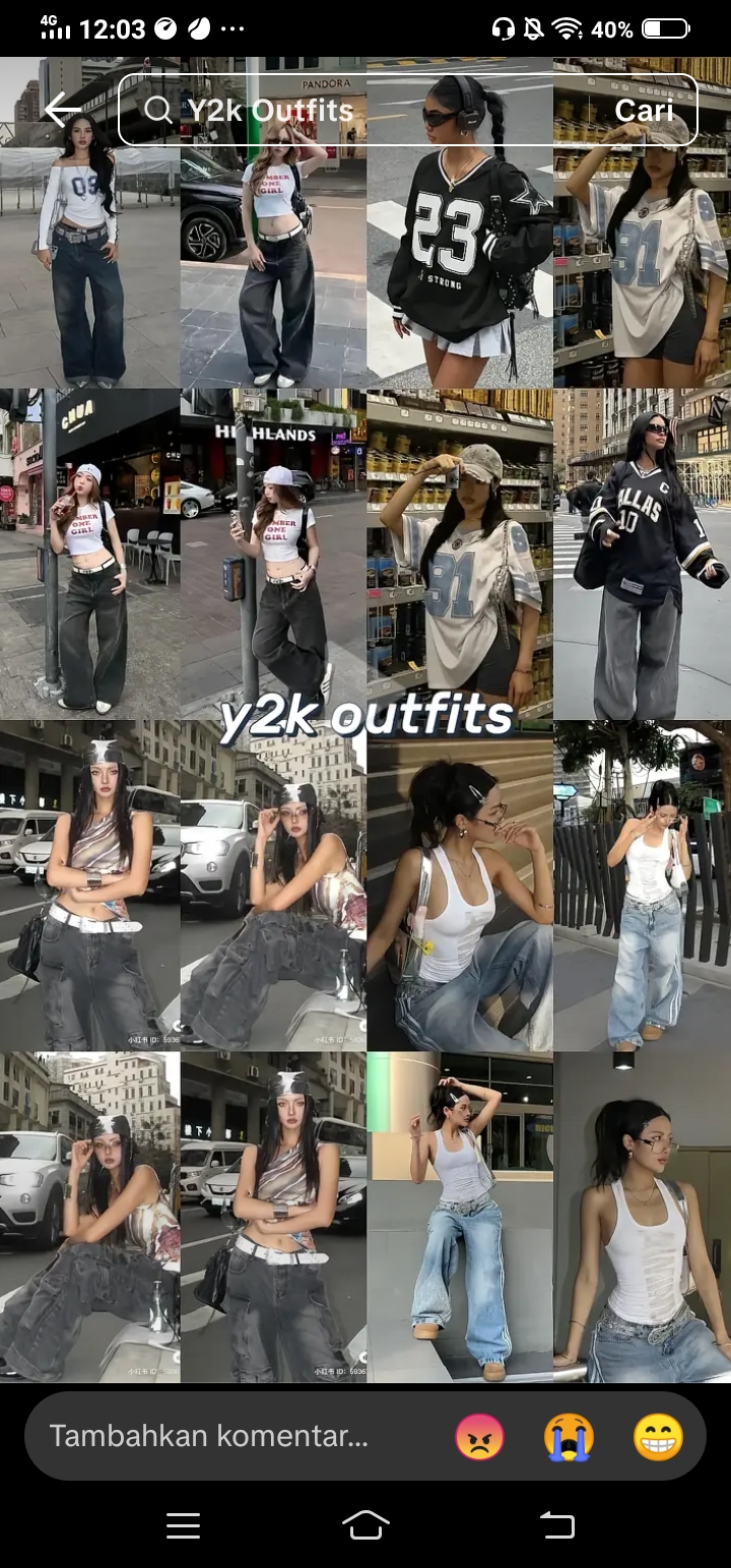 Gaya Y2K kembali jadi favorit Gen Z, memadukan tren fashion 2000-an dengan sentuhan modern yang penuh warna dan ekspresif. (Foto: Tiktok)