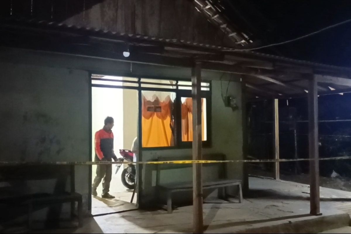 kondisi rumah korban pembacokan di pacitan