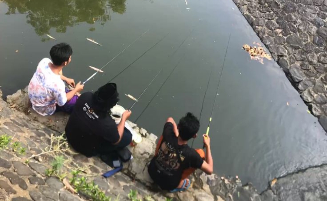 Jadi, mancing di sungai kecil dekat rumah bukan sekadar mencari ikan, tapi mencari suasana, kebersamaan, dan kepuasan batin.