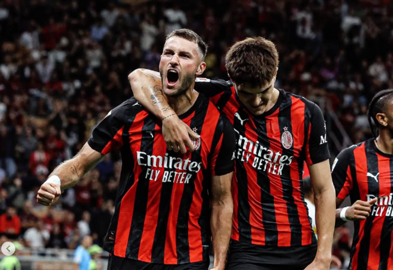 AC Milan hajar Lecce 3-0 di Coppa Italia. Gol dari Gimenez, Nkunku, Pulisic loloskan Milan (instagram/AC Milan)