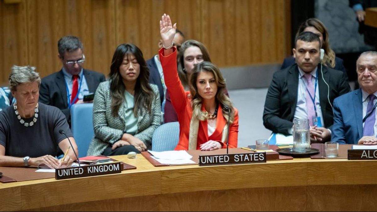 Veto AS kembali gagalkan resolusi gencatan senjata Gaza di DK PBB. Dunia kecam, penderitaan rakyat Palestina kian panjang.(voi)