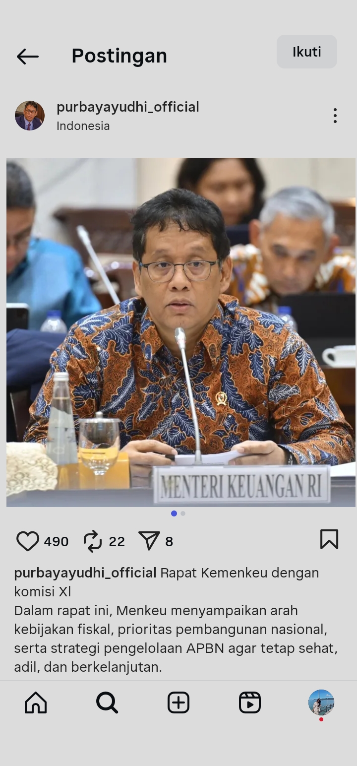 Menteri Keuangan Purbaya Yudhi Sadewa optimistis strategi Sumitronomics mampu membawa Indonesia jadi negara maju 2045.