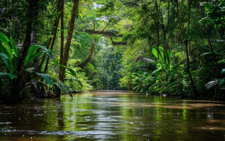 Sungai Amazon merupakan salah satu ekosistem air tawar terbesar dan paling kaya di dunia.
