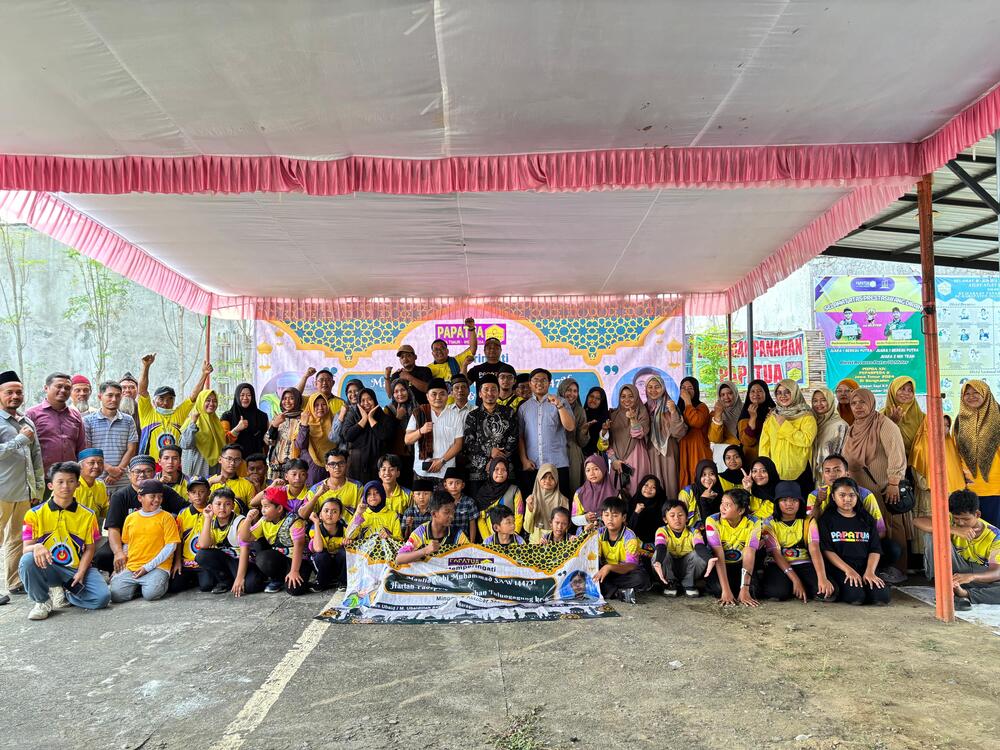 Kemeriahan HUT ke-6 Klub PaPaTua pada Minggu (5/10).