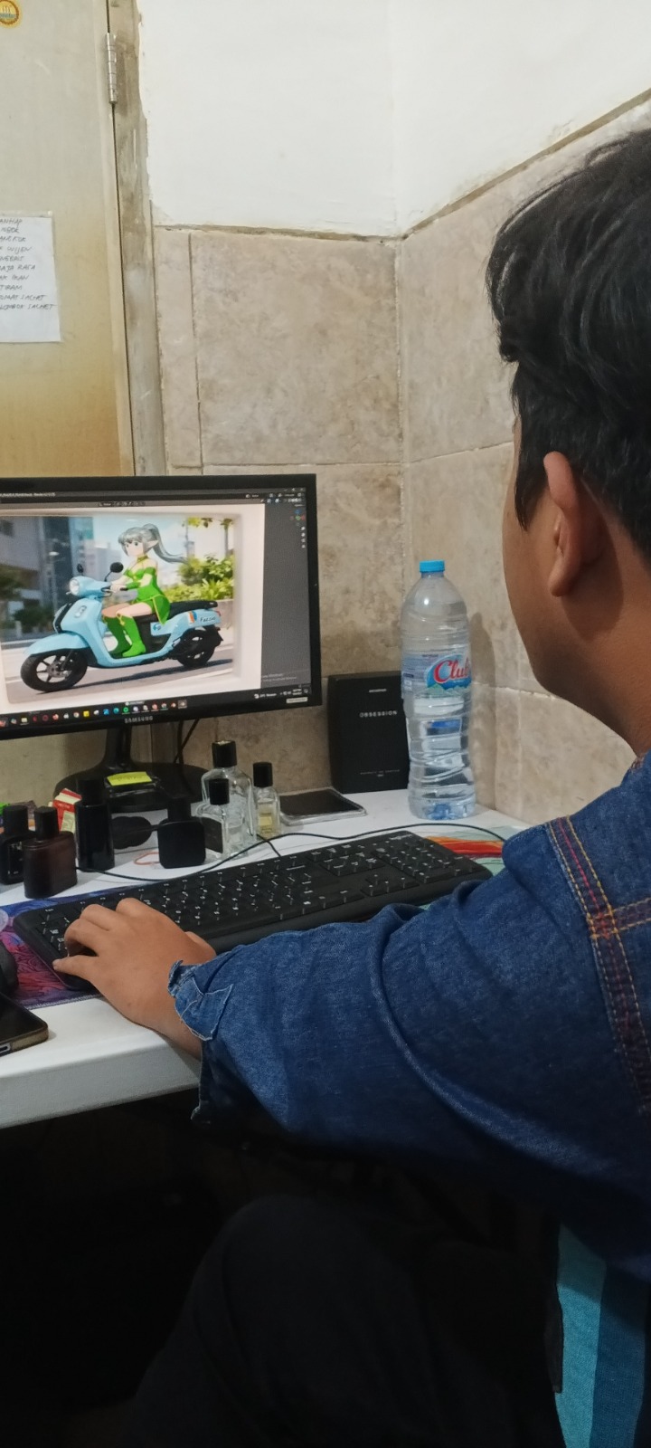 Tim Nature Vetia ketika menggarap animasi untuk RFF 2025