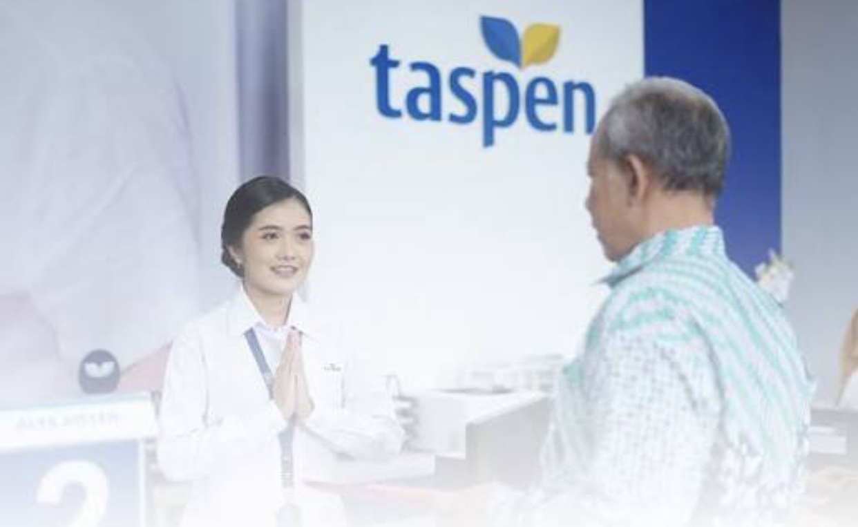 PT Taspen menyatakan belum menerima instruksi resmi terkait kenaikan gaji pensiunan PNS 2025. Sampai Oktober ini, pembayaran pensiun masih sesuai PP Nomor 8 Tahun 2024. Cek faktanya di sini.(TASPEN)